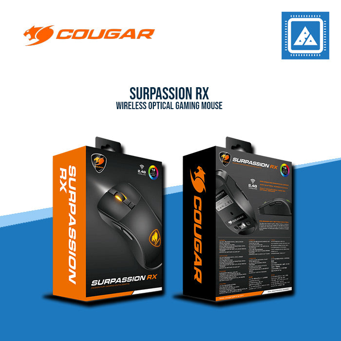 COUGAR MICE OPTICAL SURPASSION RX BLACK COUGAR MICE OPTICAL SURPASSION RX BLACK